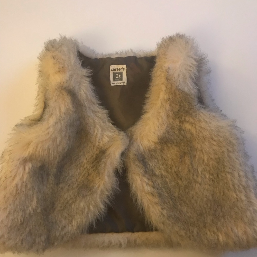 Carters Fur Vest